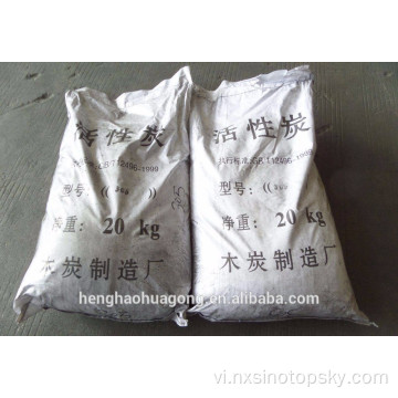 than hoạt tính trong ngành công nghiệp suger